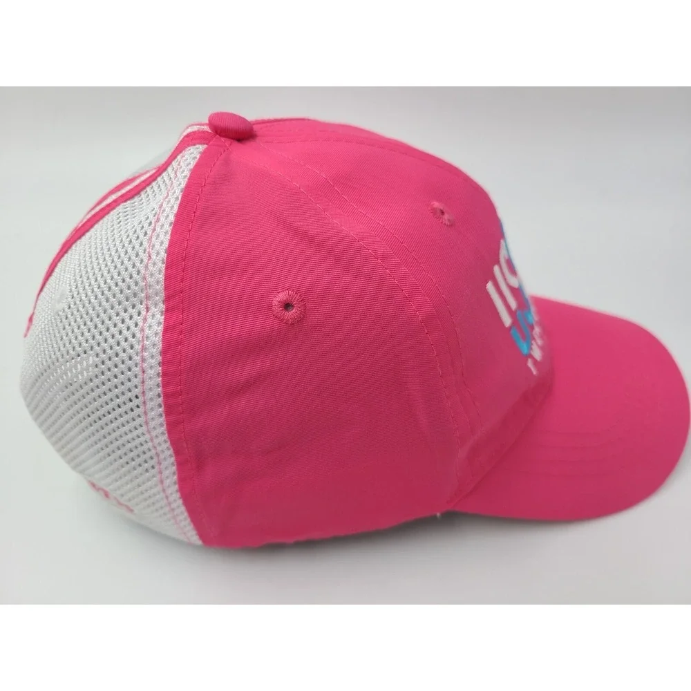 Youth 2013 US Open Tennis Garb Adjustable‎ Hat Cap Baseball Outdoors Pink White